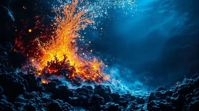 海底火山封面 - 珊瑚潮境影像